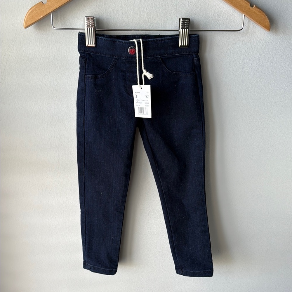 NWT‎ Du Pareil Au Meme Girls Blue Jeggings